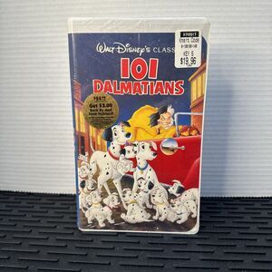 Brand‎ New Factory Sealed 101 Dalmatians Black Diamond Classics 1992 VHS 1263